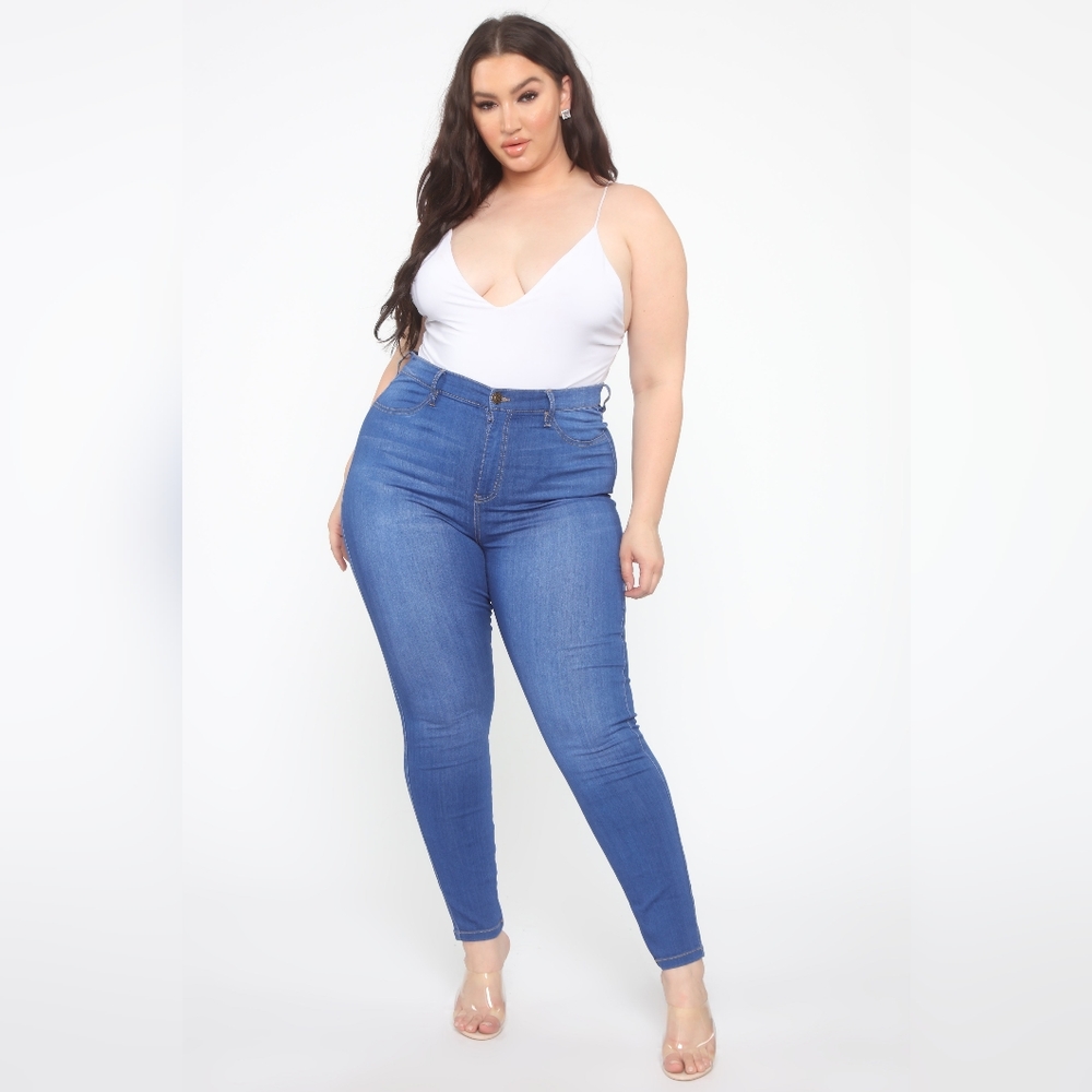 FASHION NOVA - Emma Super Stretch High Rise Skinny Jean